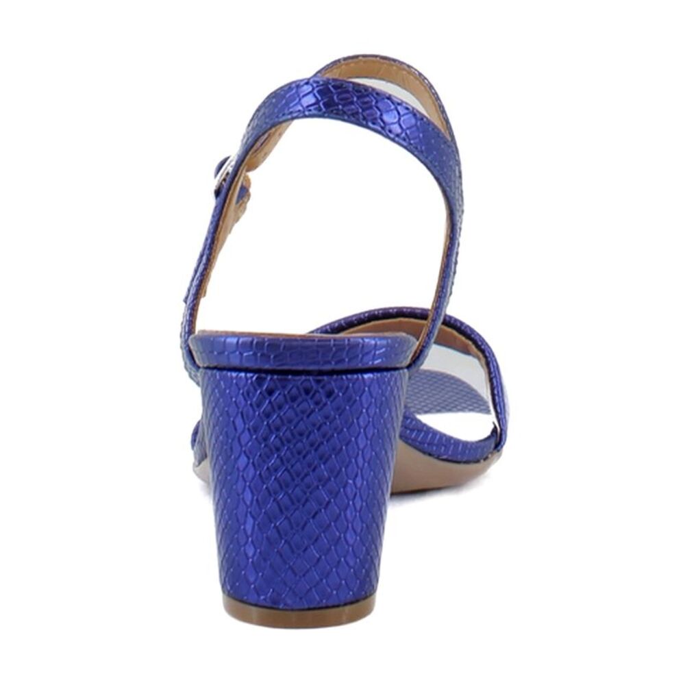 Naturalizer Bristol Dusk Blue Metallic Snake (Wide) - Picture 6 of 8